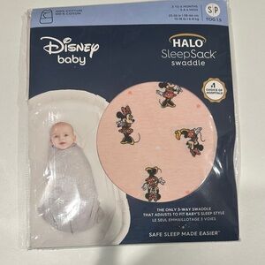 Disney Baby HALO SleepSack Swaddle with Mickey Mouse in Pink